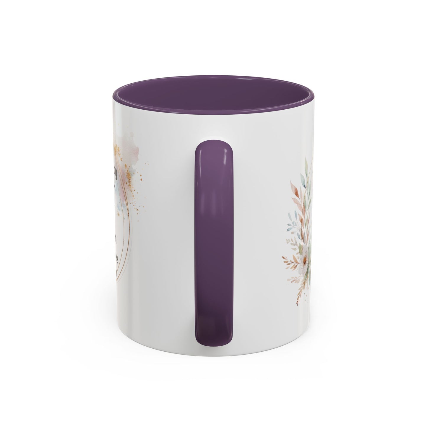 Faith Coffee Mug — "I Will Walk by Faith" Inspirational Scripture 11 oz