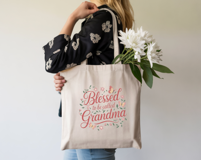 Blessed to be called grandma - Tote Bag