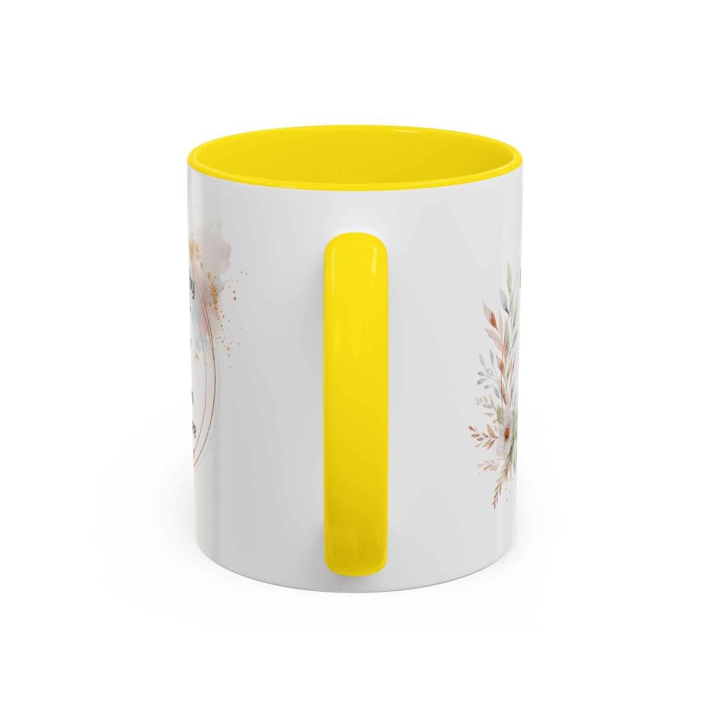 Faith Coffee Mug — "I Will Walk by Faith" Inspirational Scripture 11 oz