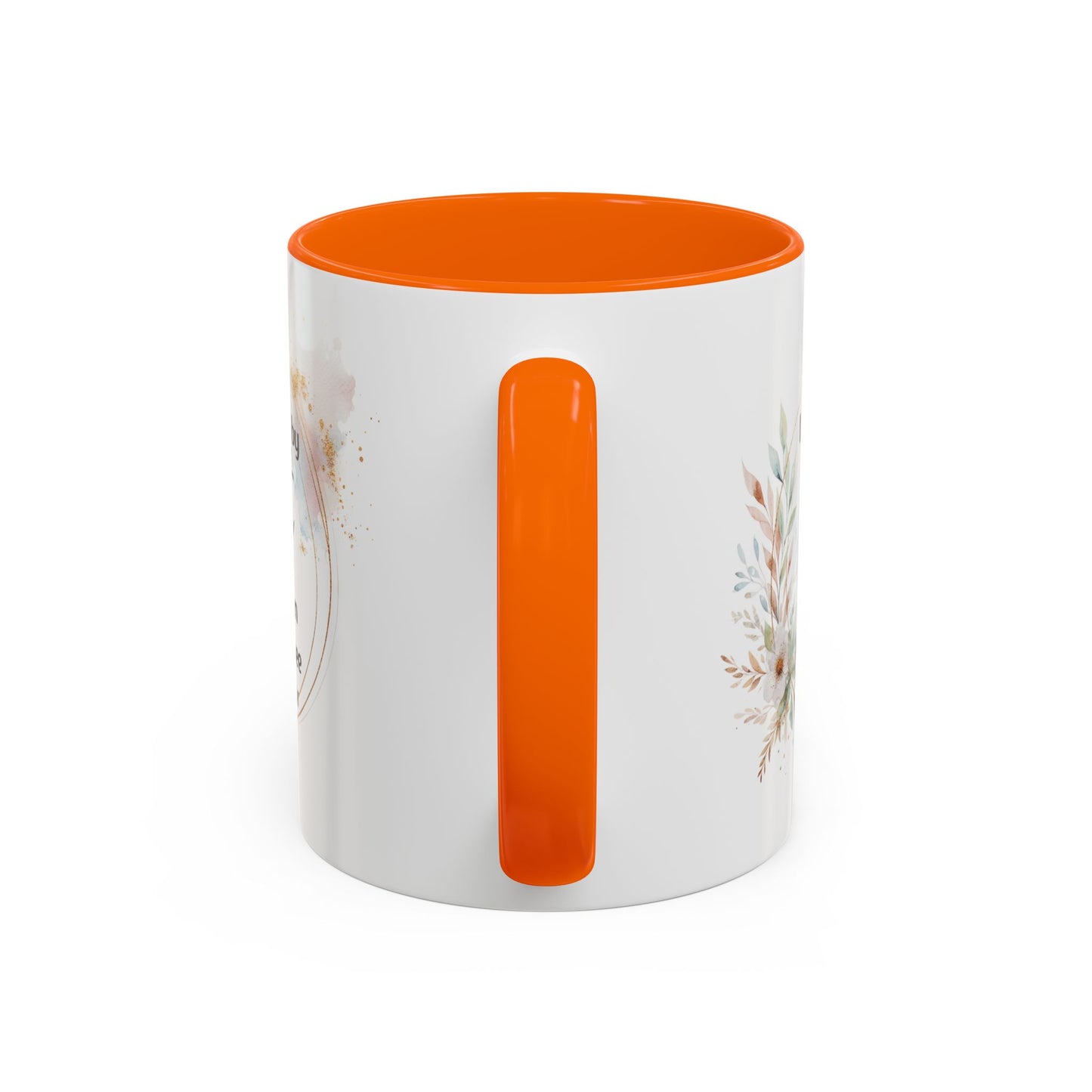 Faith Coffee Mug — "I Will Walk by Faith" Inspirational Scripture 11 oz