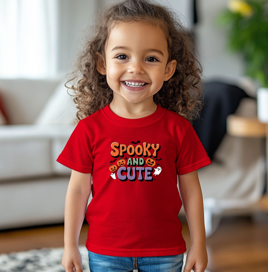 Spooky and Cute Halloween Toddler and Children Tees