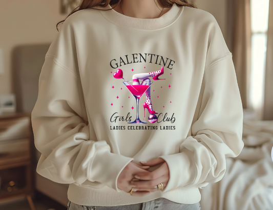Galentine's Girl Club - Crewneck
