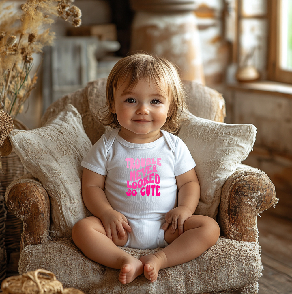 Trouble Never Looked So Cute - Infant Onesie