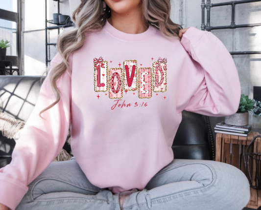 Loved - Valentine Crewneck